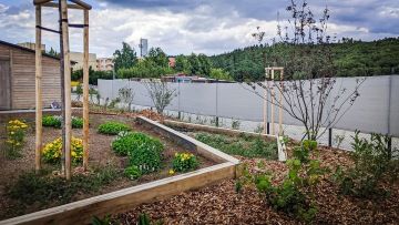 Masivní záhonové předěly